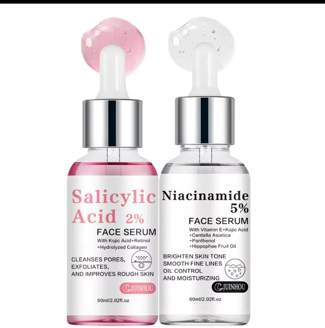 Sérum Visage Duo Éclat — Niacinamide 5% & Acide Salicylique 2%