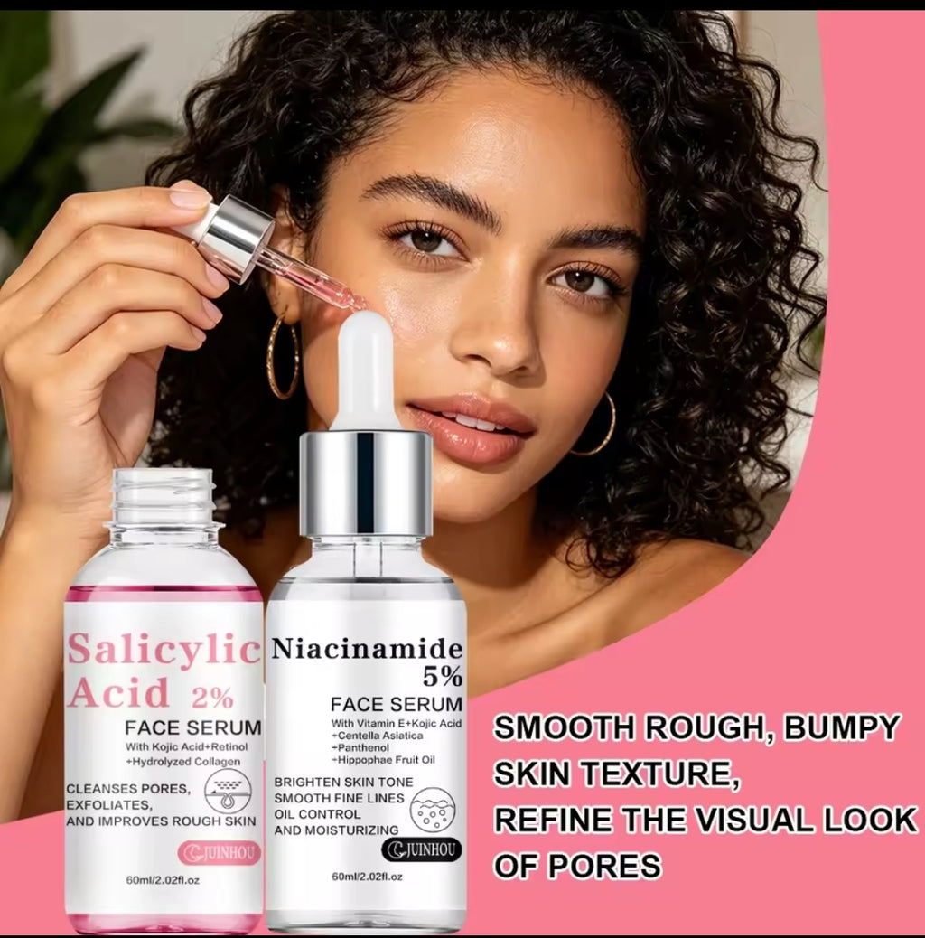 Sérum Visage Duo Éclat — Niacinamide 5% & Acide Salicylique 2%