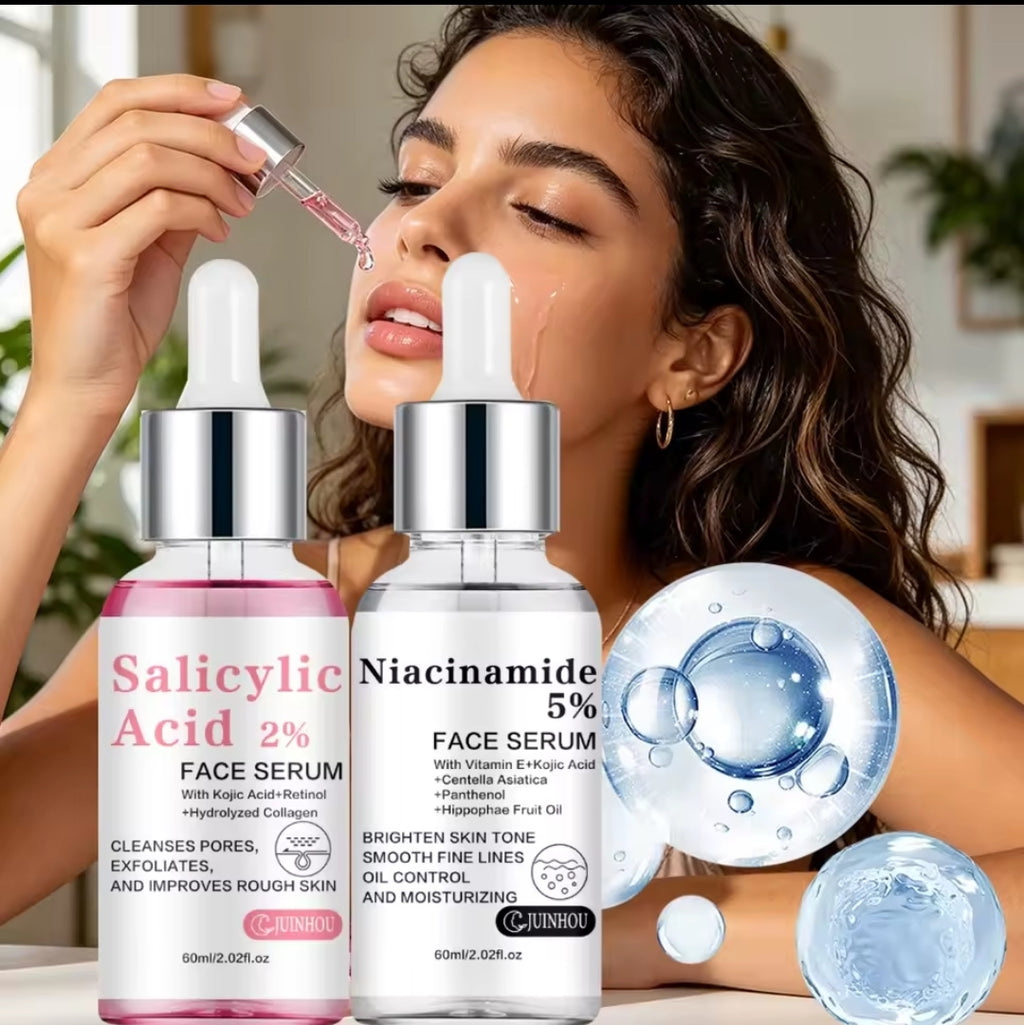 Sérum Visage Duo Éclat — Niacinamide 5% & Acide Salicylique 2%
