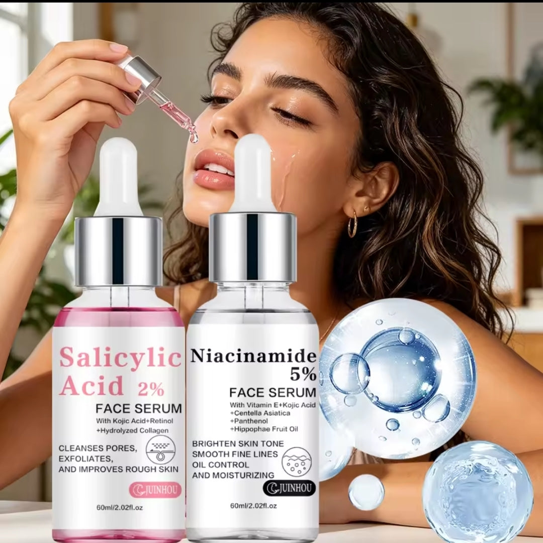 Sérum Visage Duo Éclat — Niacinamide 5% & Acide Salicylique 2%